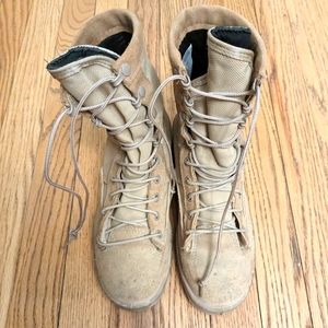 Belleville 330 DES ST Hot Weather Tan Steel Toe Military Boots Men's 4.0 ASTM F